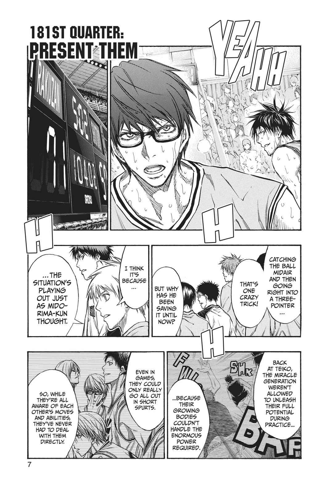 Kuroko no Basket Chapter 181 Page 7