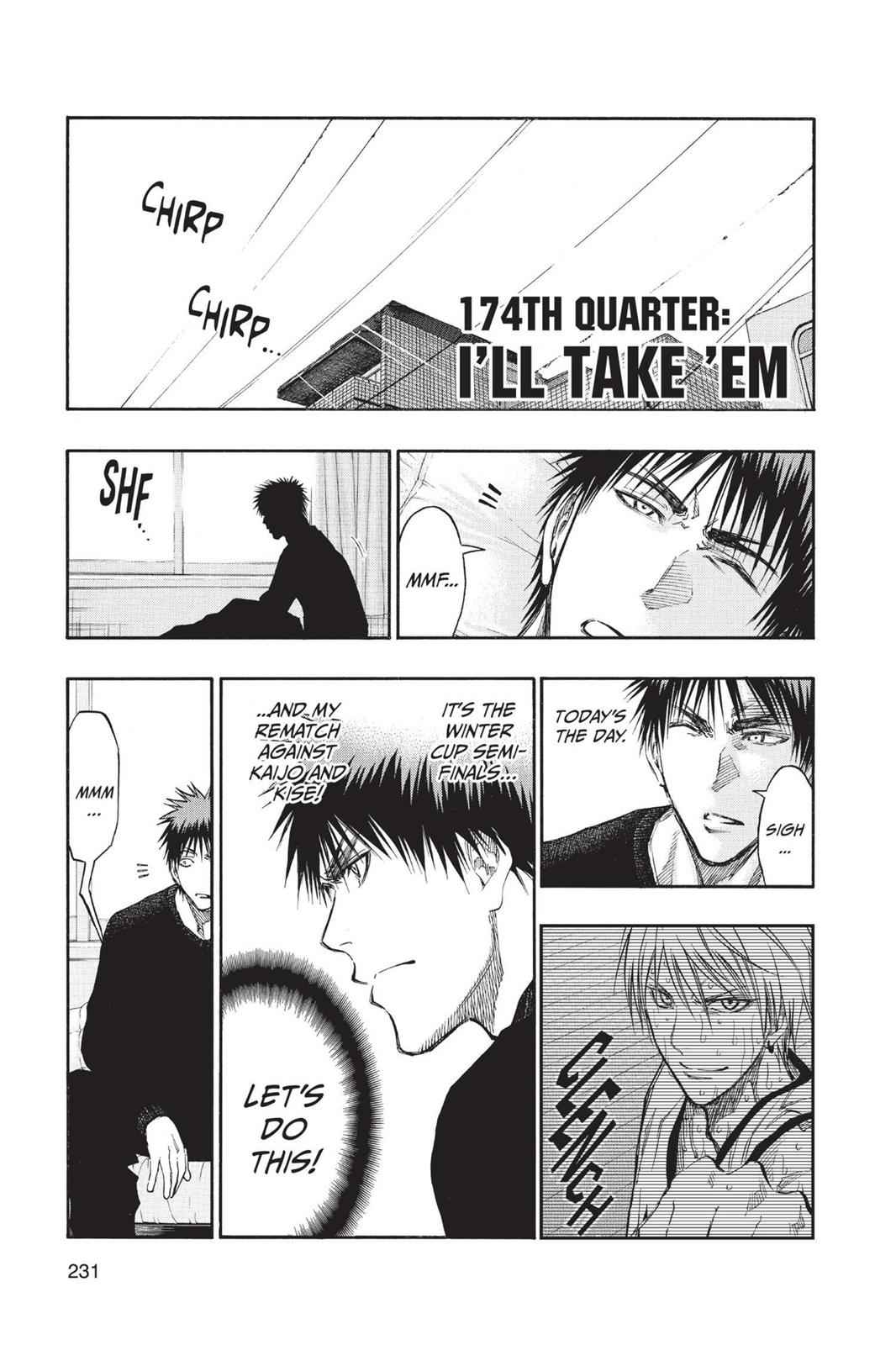 Kuroko no Basket Chapter 174 Page 1