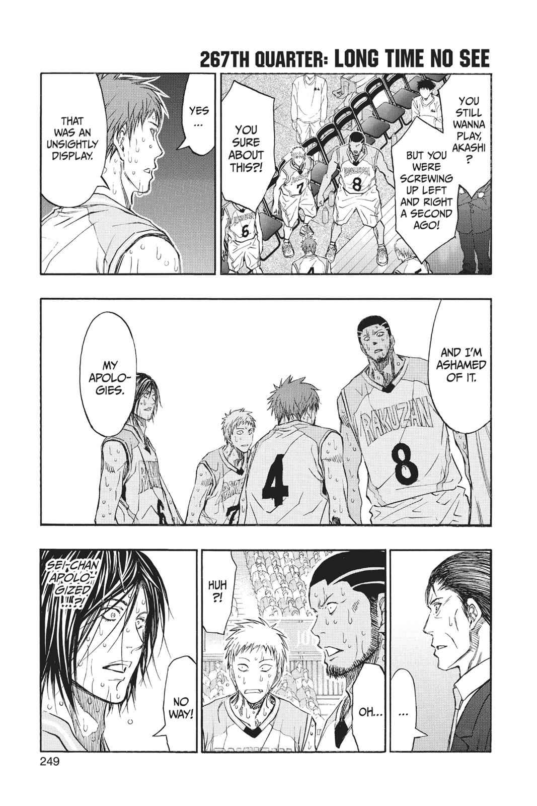 Kuroko no Basket Chapter 267 Page 1