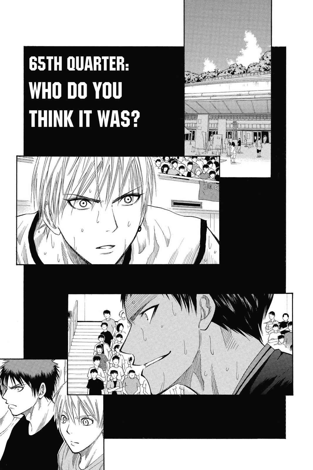 Kuroko no Basket Chapter 65 Page 1