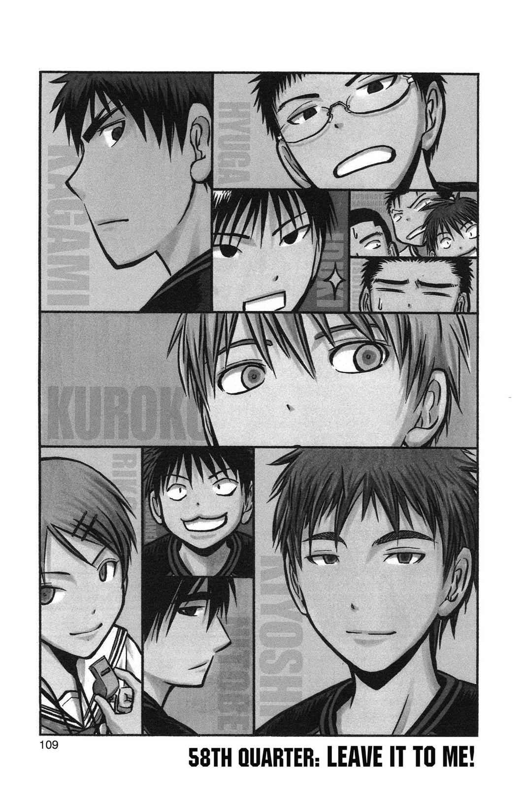 Kuroko no Basket Chapter 58 Page 1