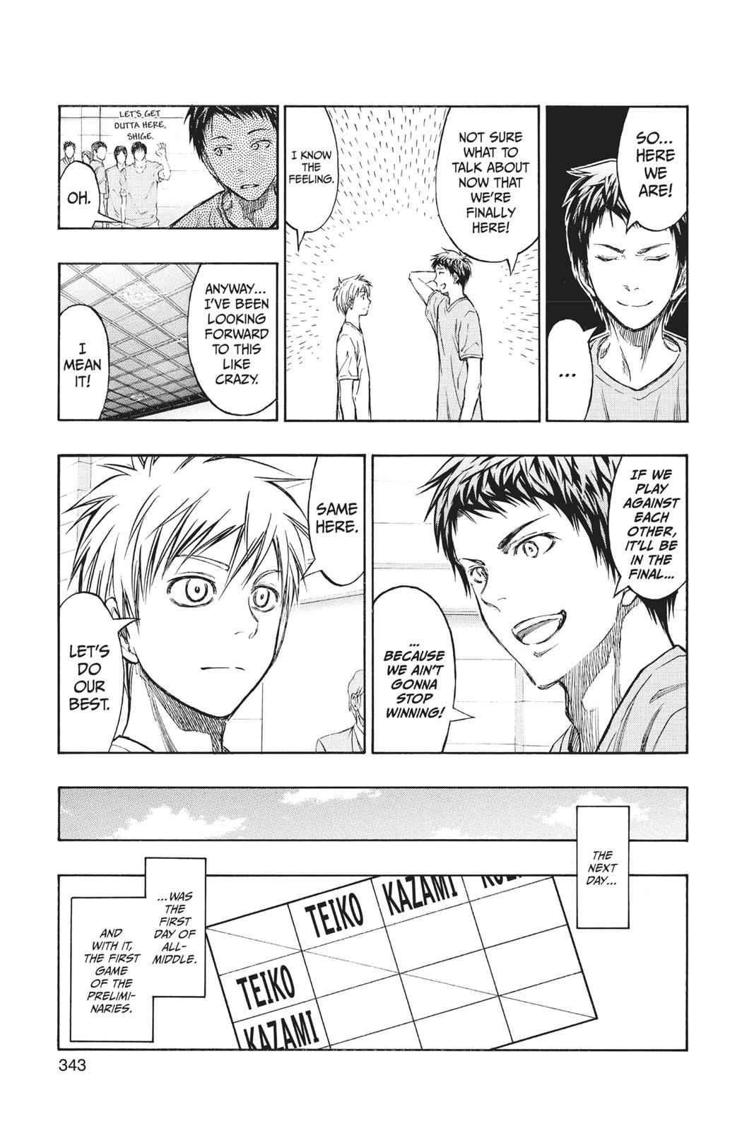 Kuroko no Basket Chapter 215 Page 11