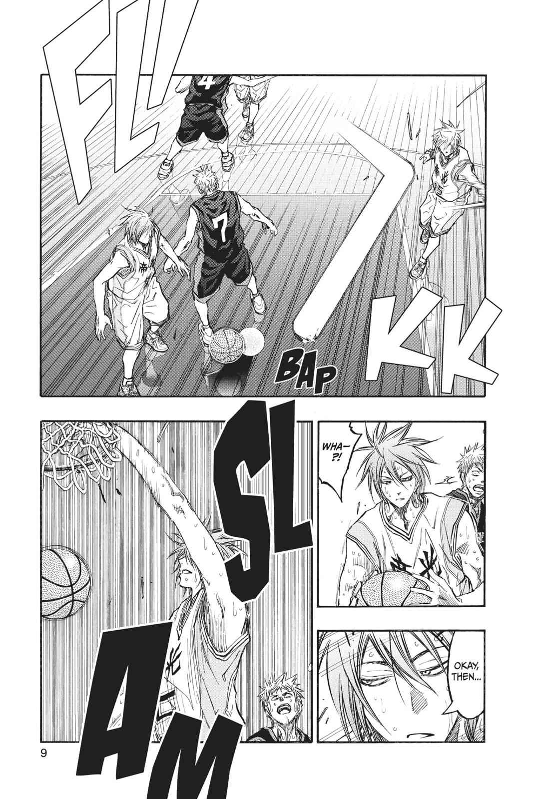 Kuroko no Basket Chapter 218 Page 9