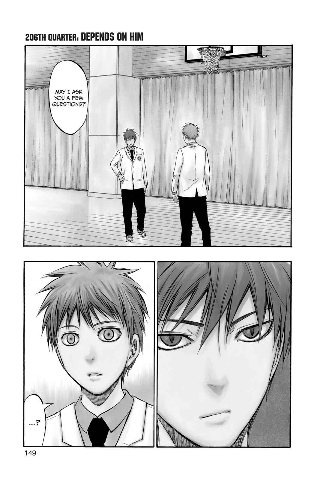 Kuroko no Basket Chapter 206 Page 1