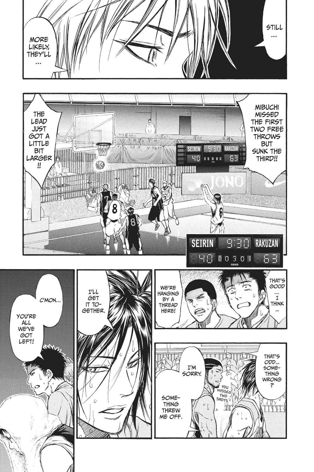 Kuroko no Basket Chapter 247 Page 7
