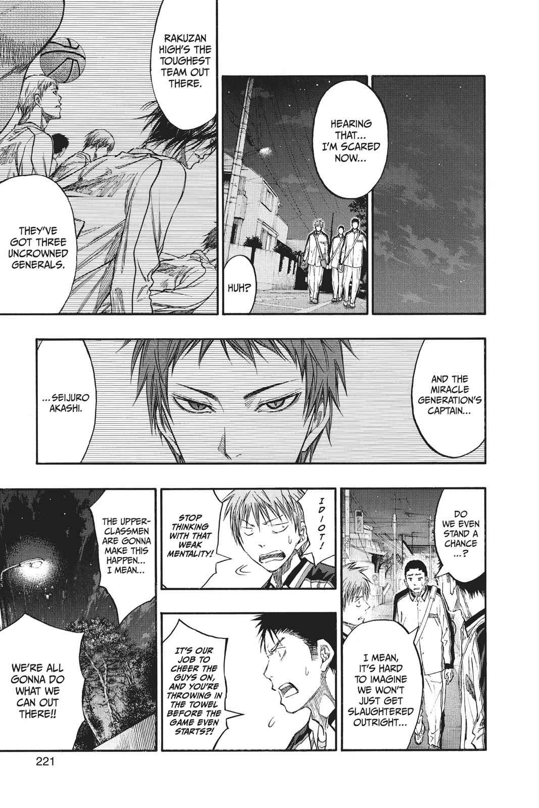 Kuroko no Basket Chapter 228 Page 15