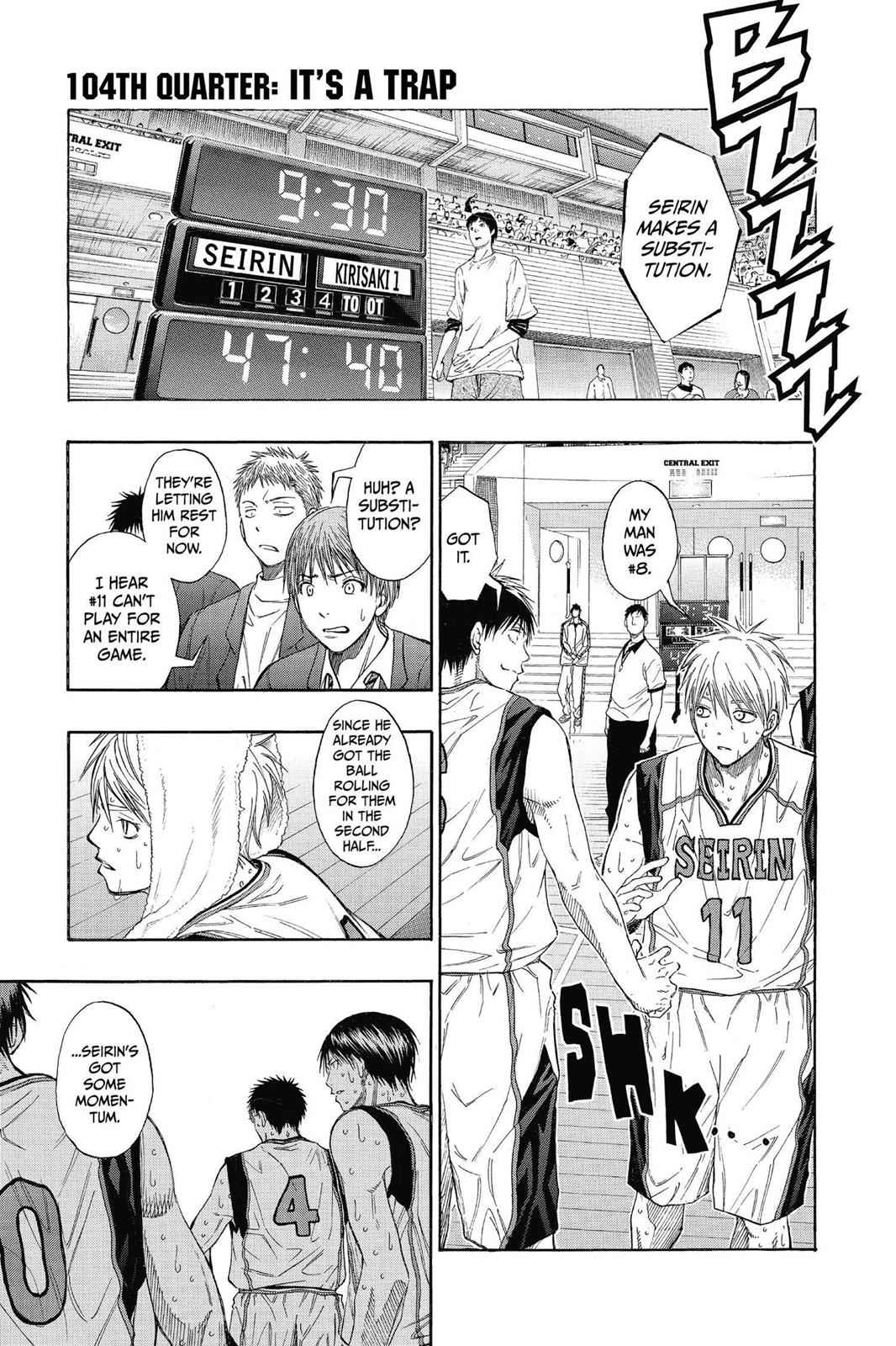 Kuroko no Basket Chapter 104 Page 1