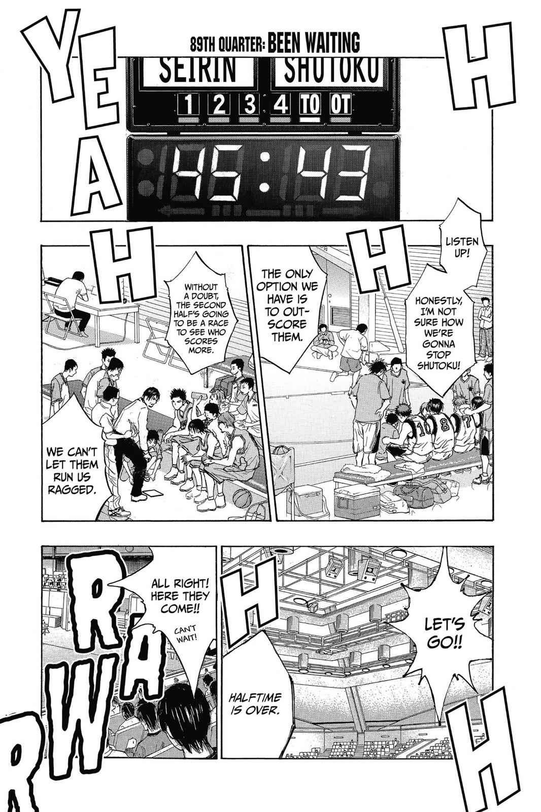 Kuroko no Basket Chapter 89 Page 1