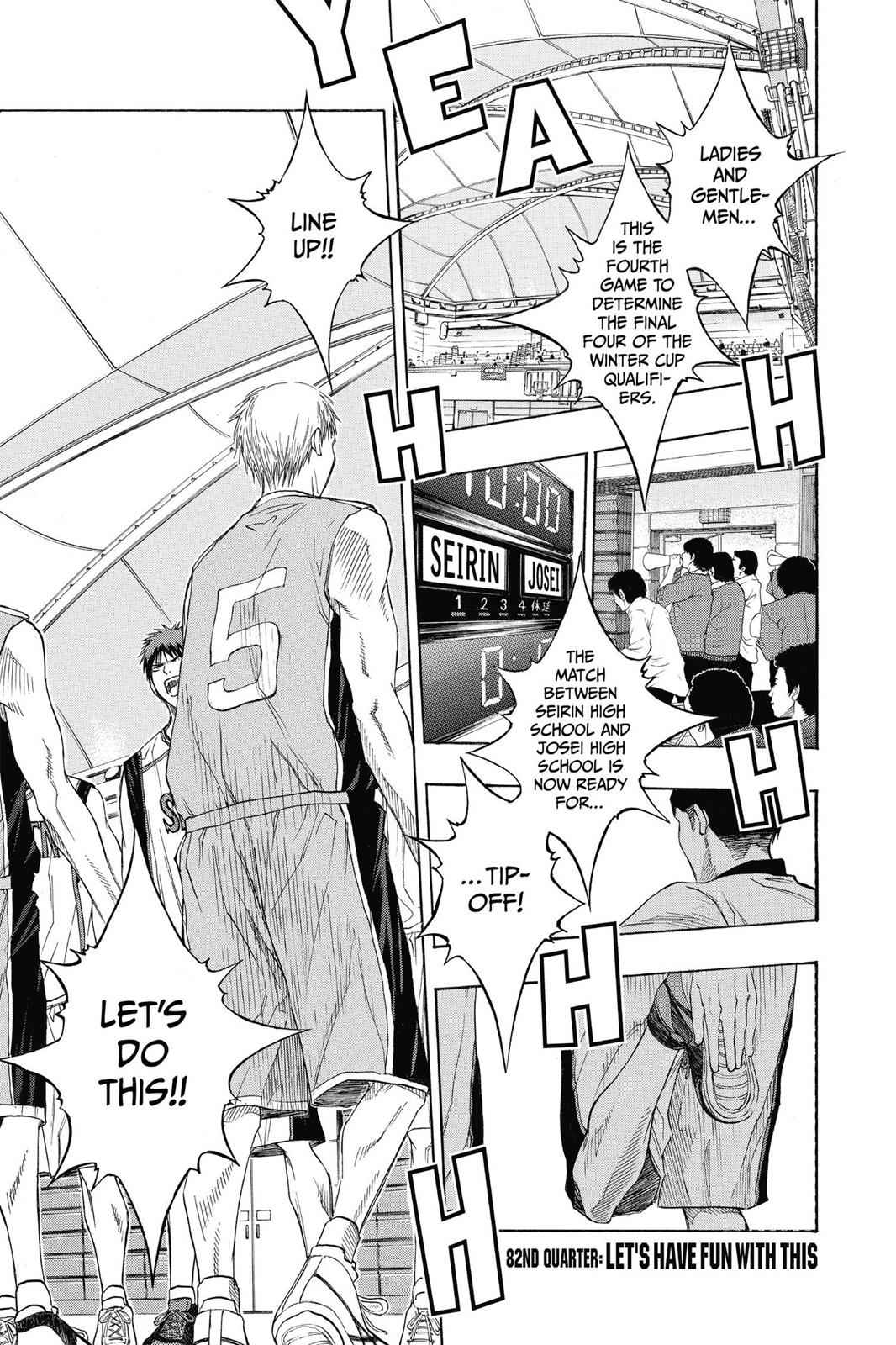 Kuroko no Basket Chapter 82 Page 1