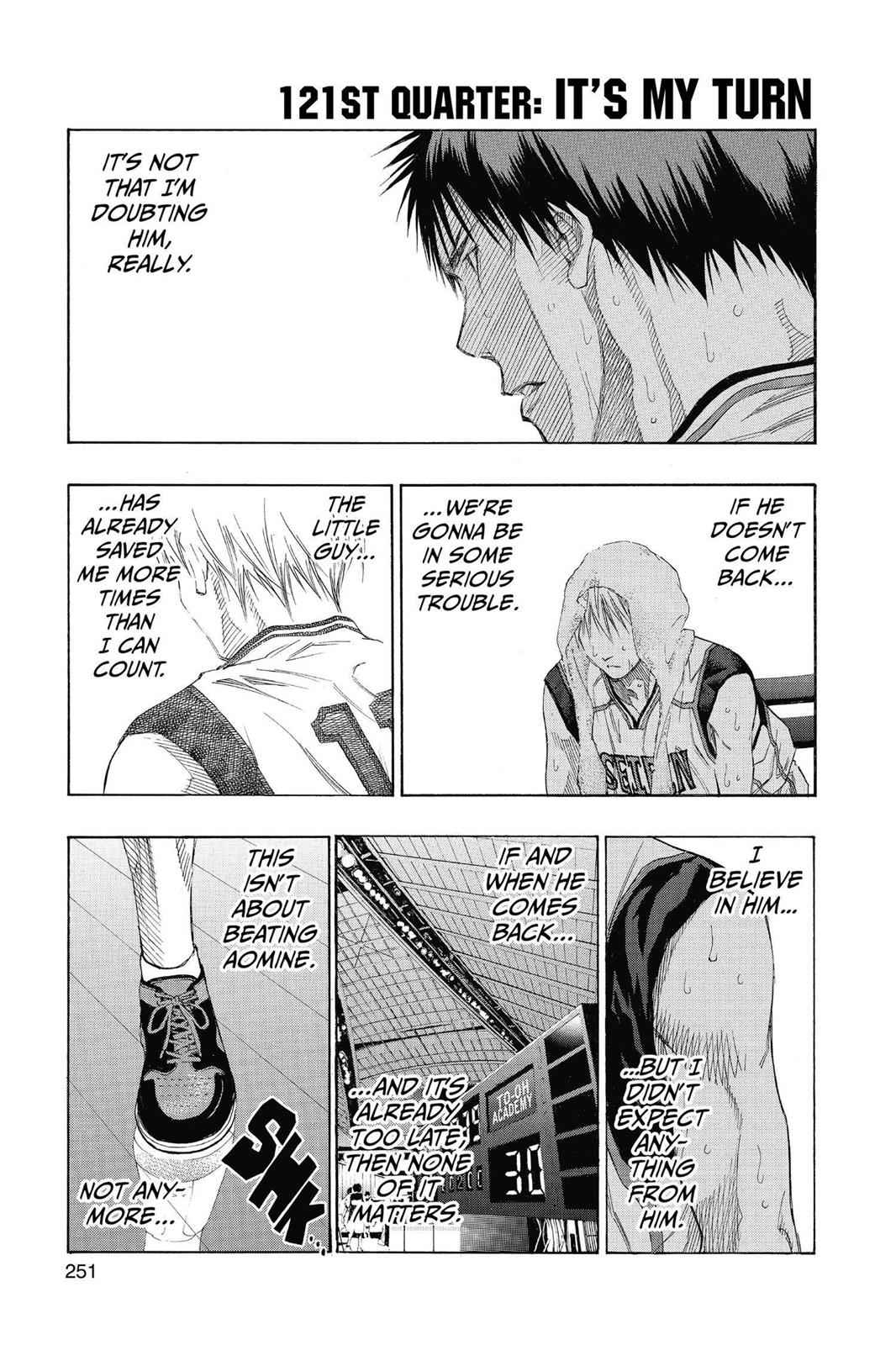 Kuroko no Basket Chapter 121 Page 1