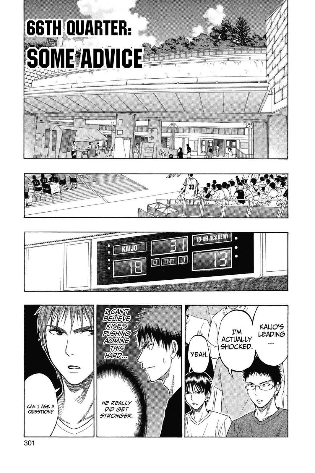 Kuroko no Basket Chapter 66 Page 1