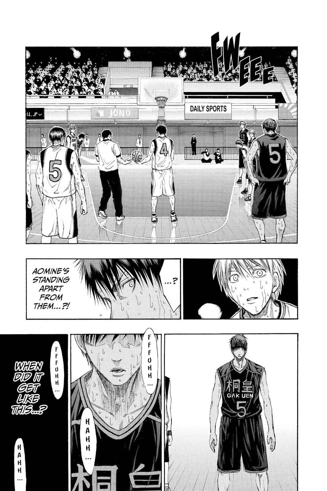 Kuroko no Basket Chapter 133 Page 7