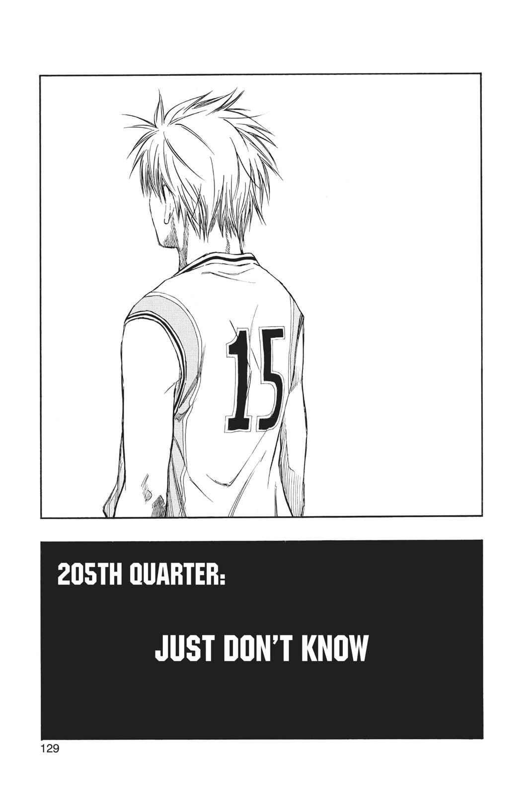 Kuroko no Basket Chapter 205 Page 1