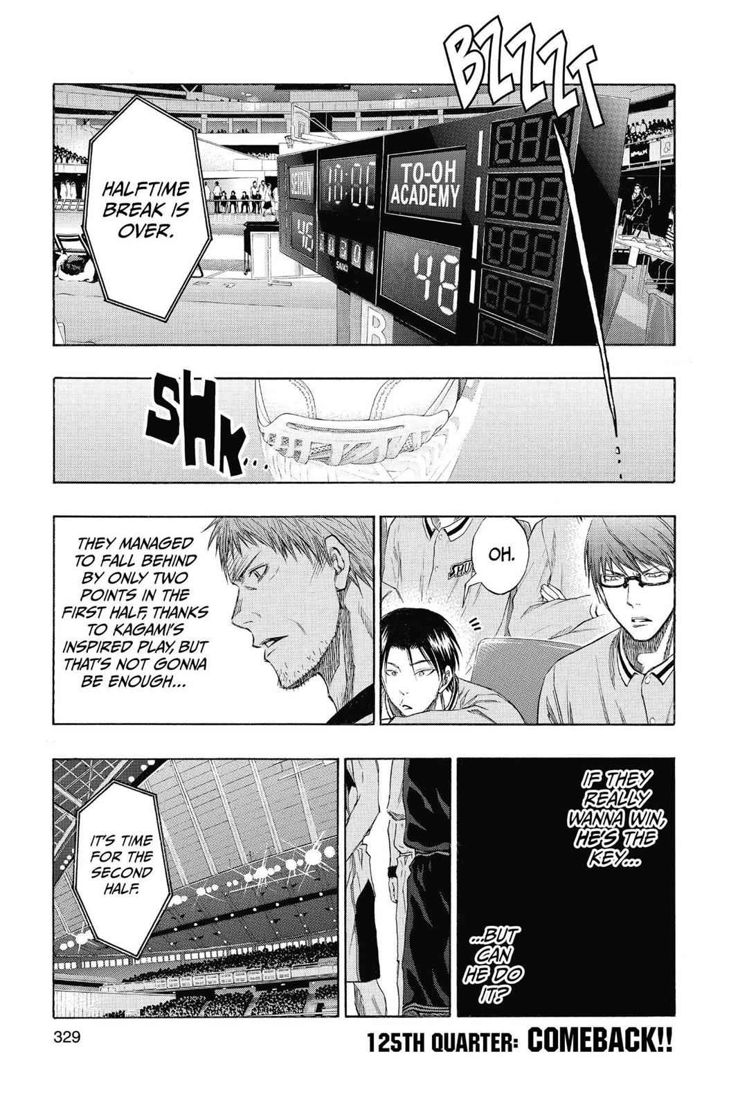 Kuroko no Basket Chapter 125 Page 2