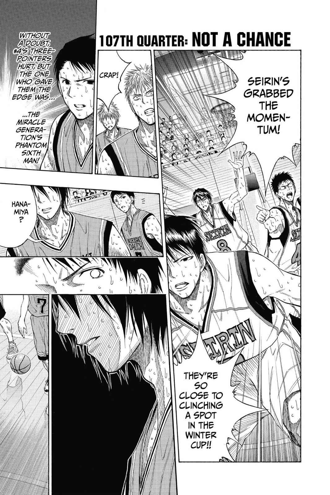 Kuroko no Basket Chapter 107 Page 1