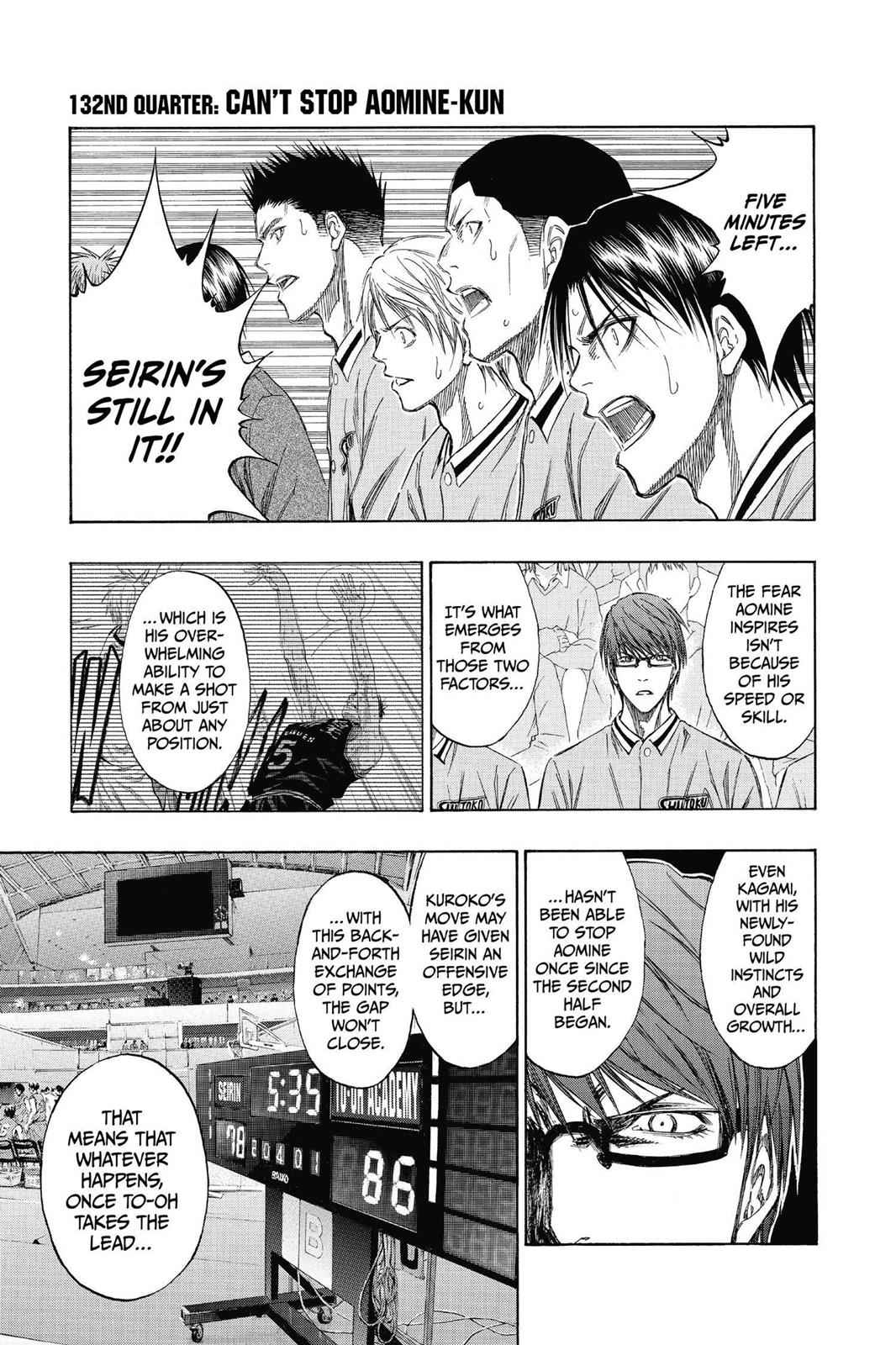 Kuroko no Basket Chapter 132 Page 1