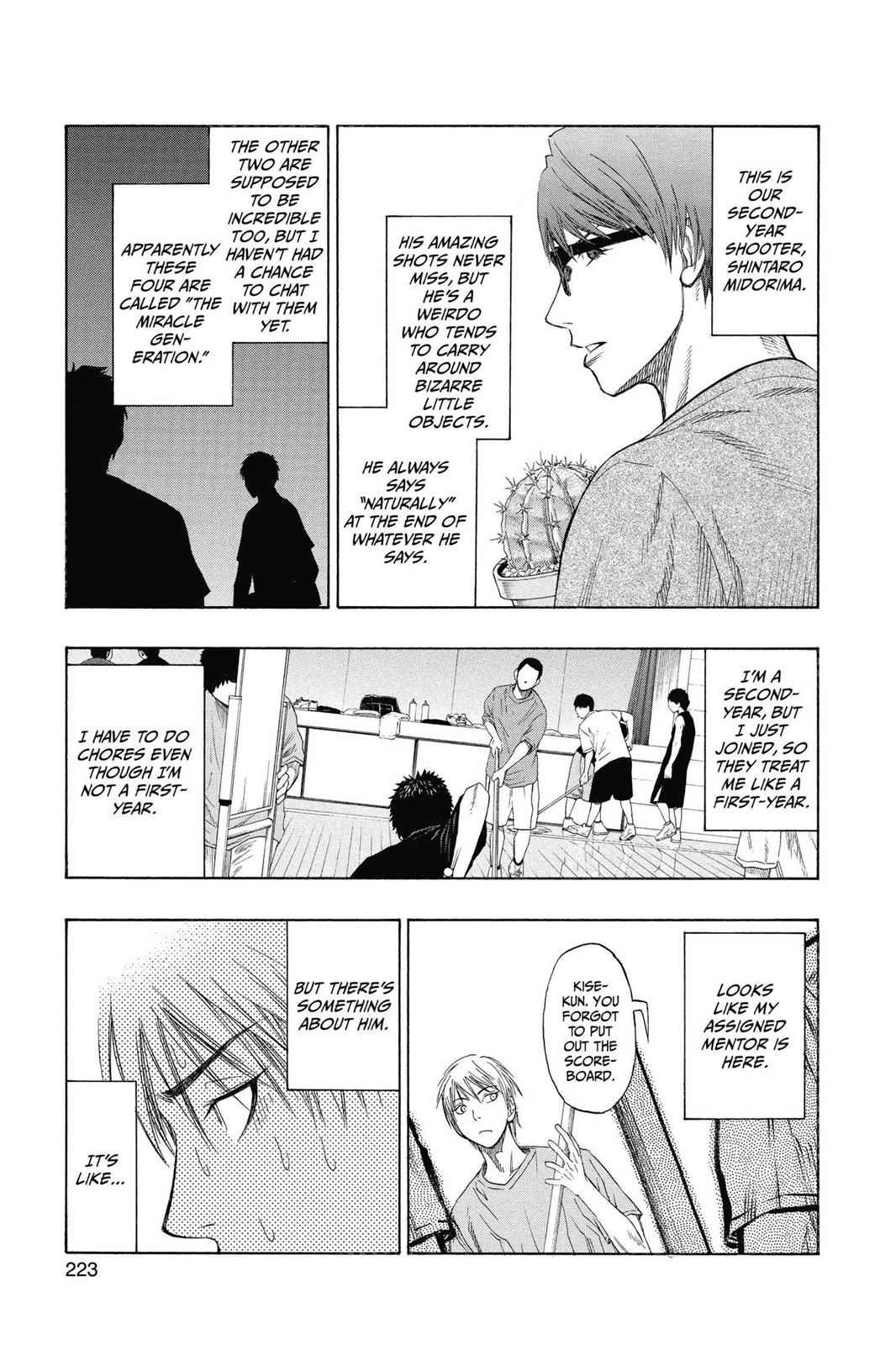 Kuroko no Basket Chapter 62.5 Page 3