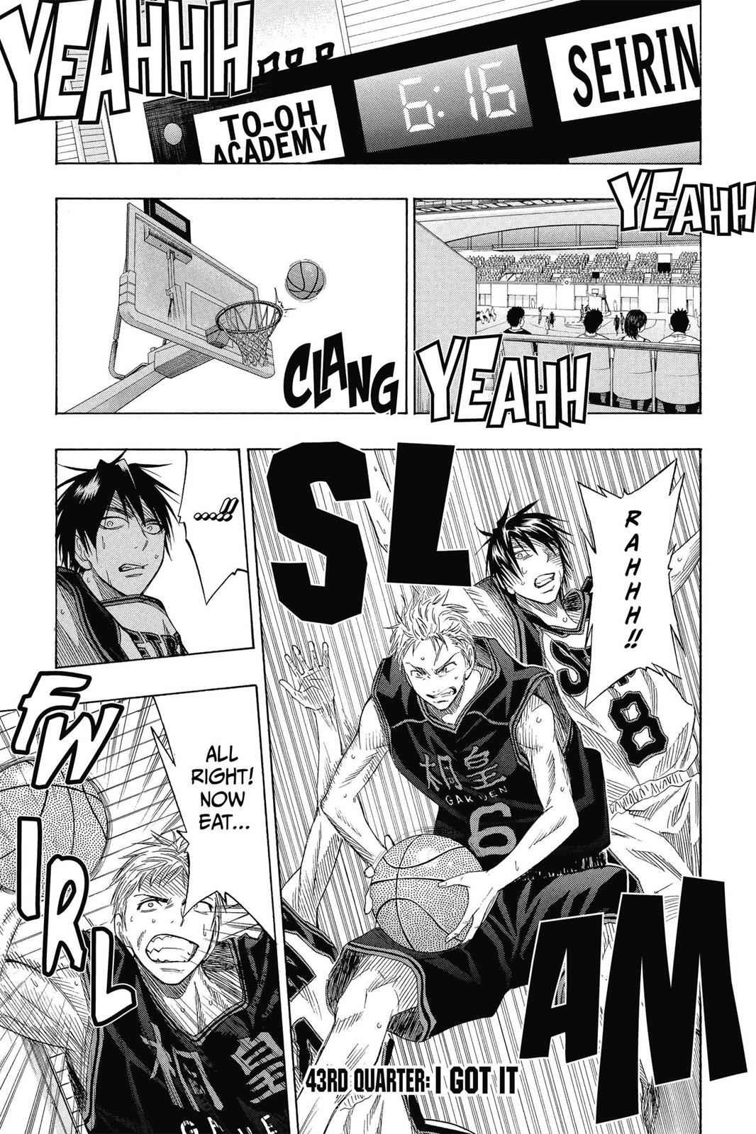 Kuroko no Basket Chapter 43 Page 1