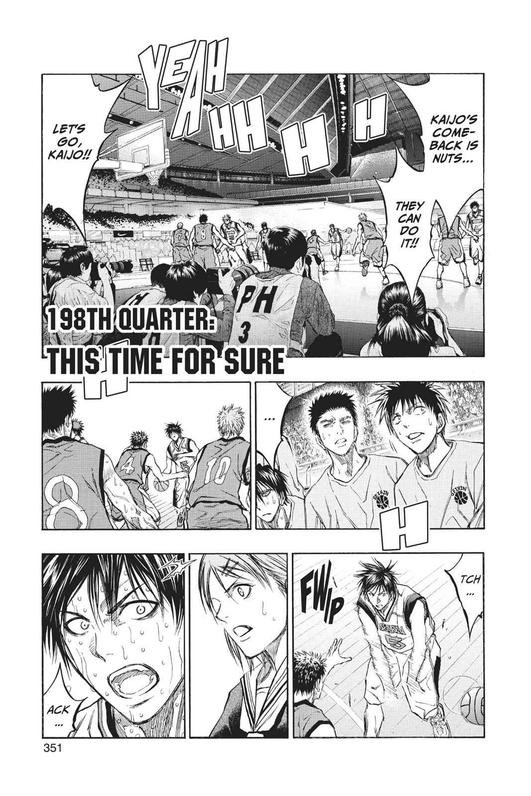 Kuroko no Basket Chapter 198 Page 1