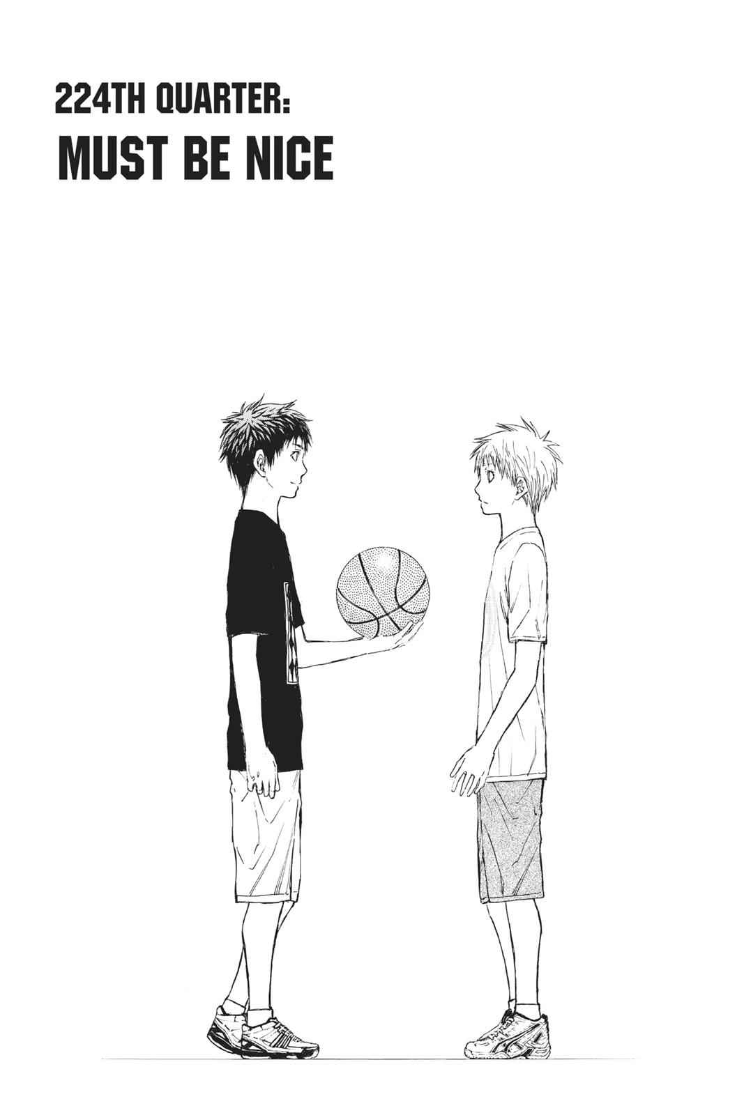 Kuroko no Basket Chapter 224 Page 1