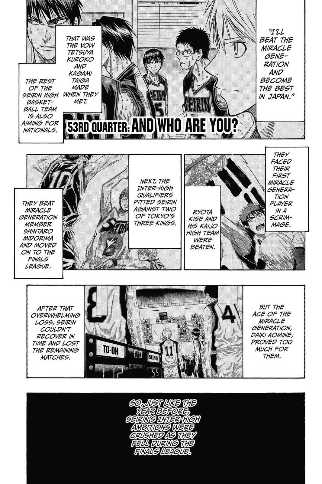Kuroko no Basket Chapter 53 Page 8