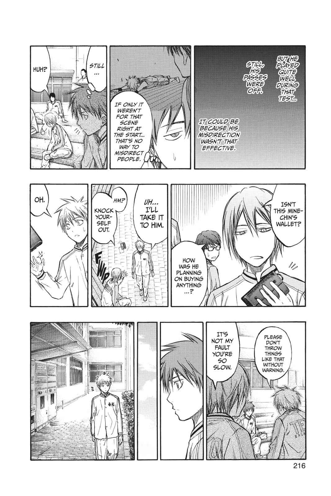 Kuroko no Basket Chapter 209 Page 4