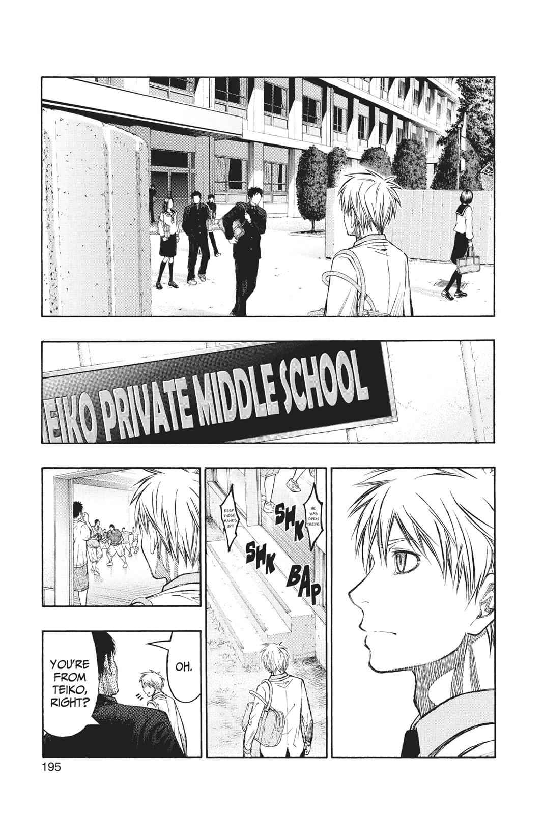 Kuroko no Basket Chapter 227 Page 9