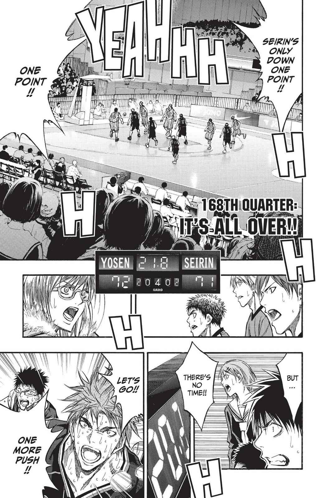Kuroko no Basket Chapter 168 Page 1